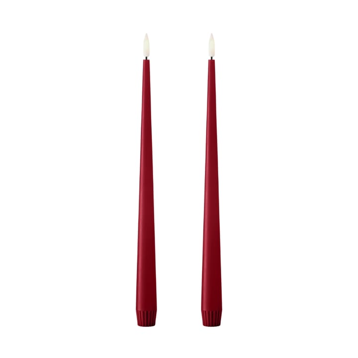 2 Velas alargadas LED ester & erik 30 cm - 36 Winter Berry - ester & erik