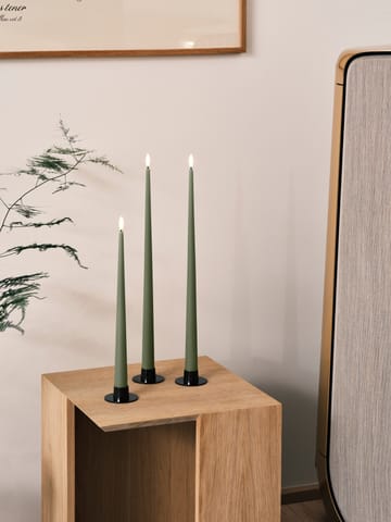 2 Velas alargadas LED ester & erik 30 cm - 70 Green Soil - ester & erik