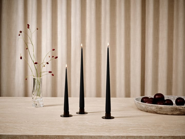 ester & erik 4 Velas 42 cm mate, Velvet matt black 95 ester & erik