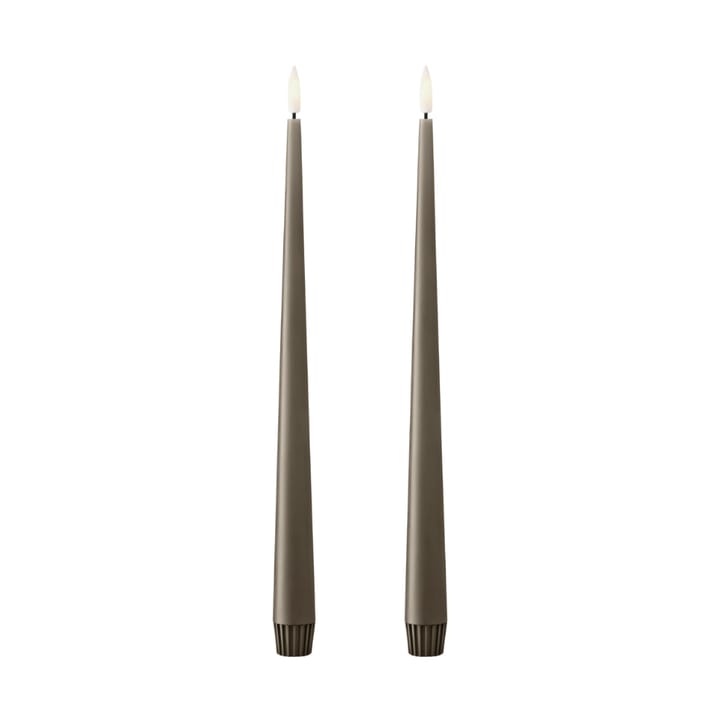 Velas LED ester & erik 30 cm, 2-pack - 77 Caviar - Ester & erik