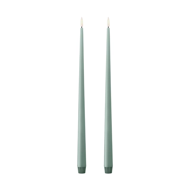 Velas LED ester & erik 40 cm, 2-pack - 67 Jade stone - Ester & erik