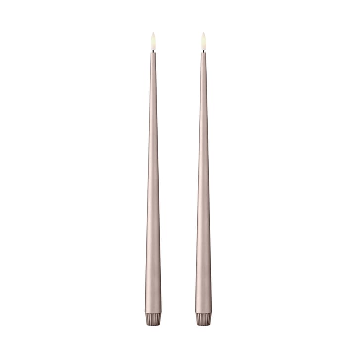 Velas LED ester & erik 40 cm, 2-pack - 94 Champagne Metallic - Ester & erik