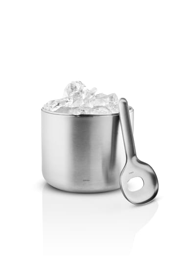 Cubitera con cuchara Liquid Lounge 1,4 L - Brushed steel - Eva Solo