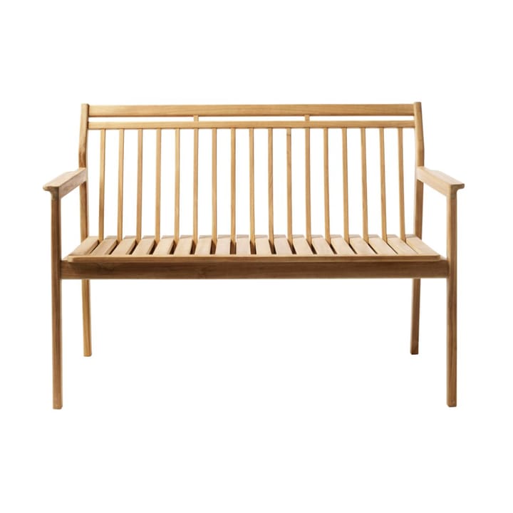 Banco de 2 plazas M12 Sammen - Teak-nature oiled - FDB Møbler