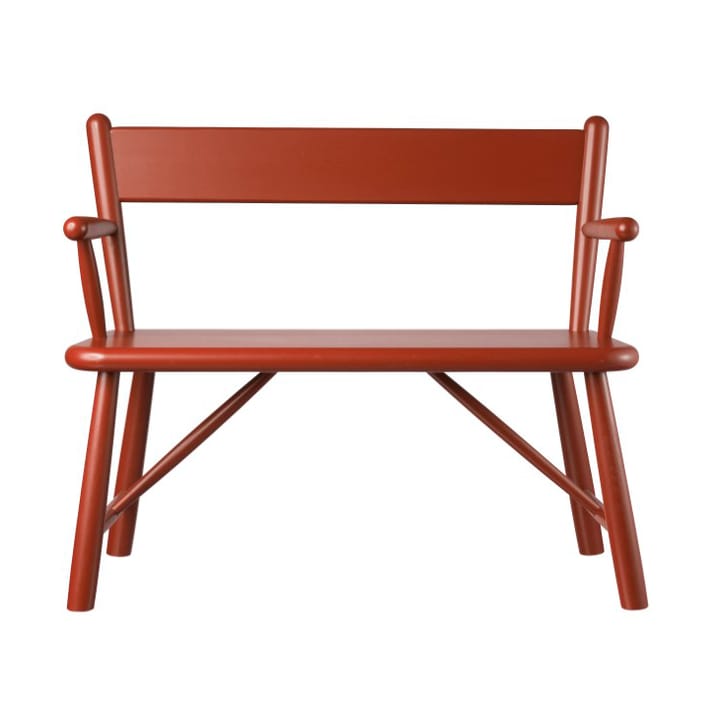 Banco infantil P11 - Beech red painted - FDB Møbler