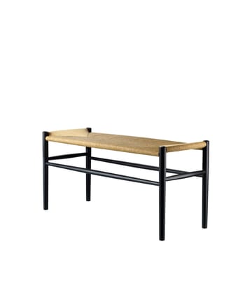 Banco J163 Piano - Oak black painted-nature - FDB Møbler