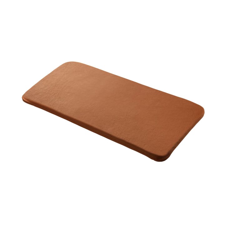 Cojín para asiento R6 Radius 33x65 cm - Cognac leather - FDB Møbler