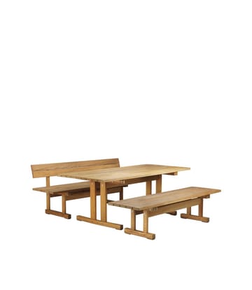 Mesa de jardín M17 Ermelunden - Ash nature oiled - FDB Møbler