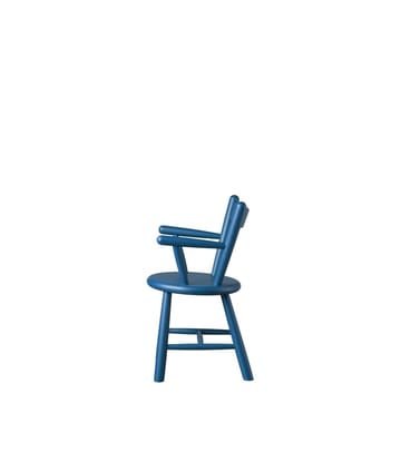 Silla infantil P9 - Beech blue painted - FDB Møbler