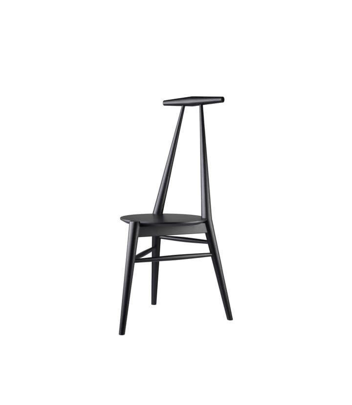 Silla J157 Anker, Oak black lacquered FDB Møbler