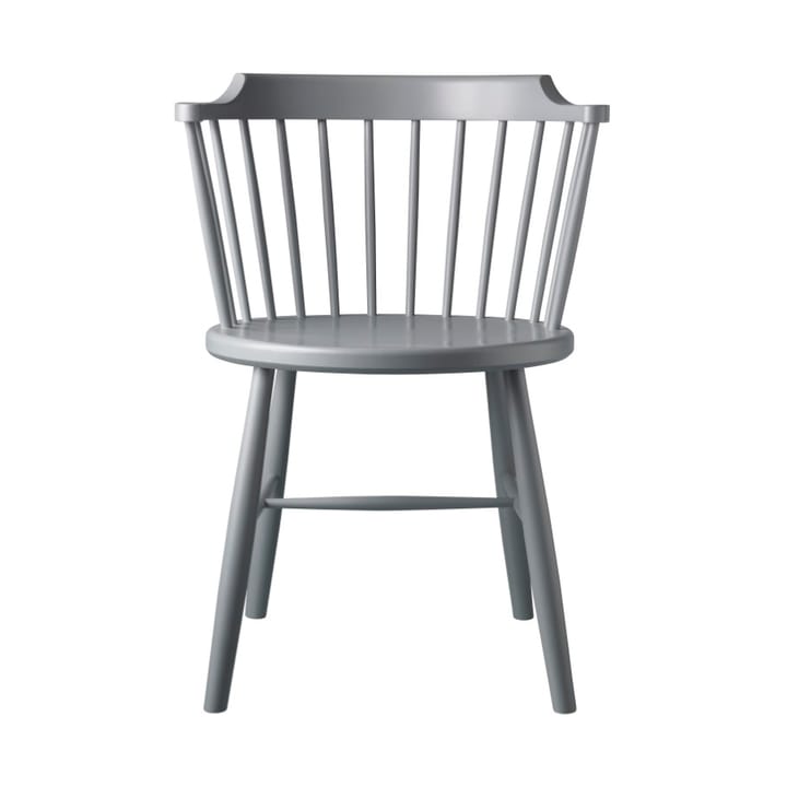 Silla J18 - Beech light grey painted - FDB Møbler