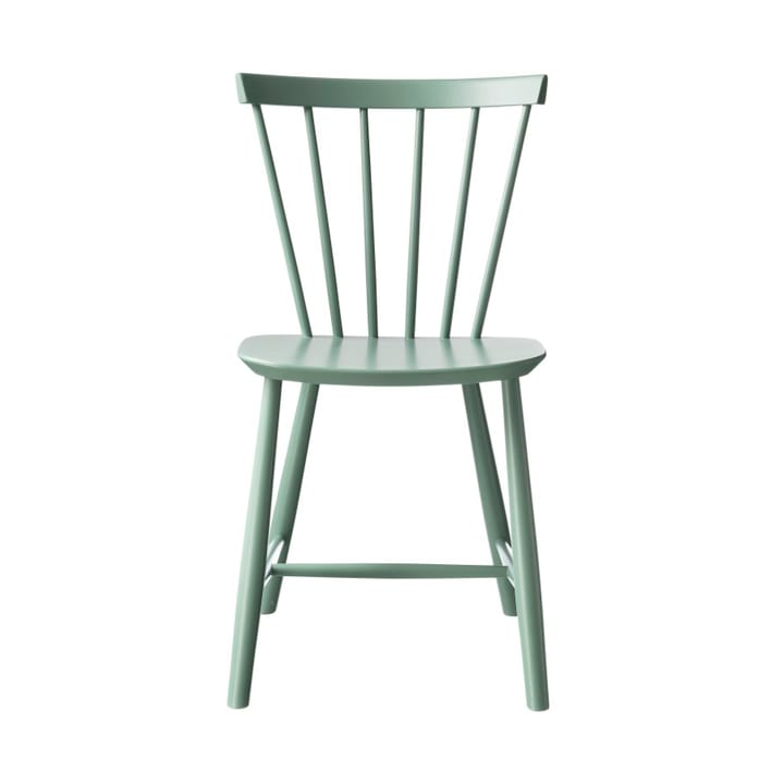 Silla J46 - Beech dusty green painted - FDB Møbler