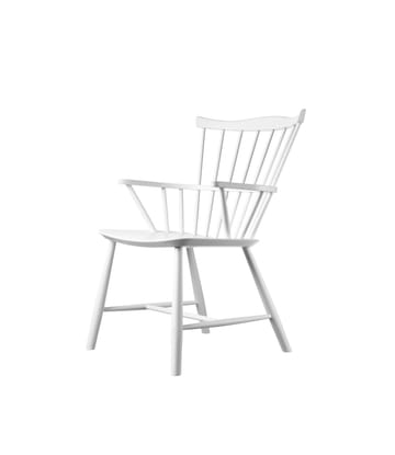 Silla J52B - Beech white painted - FDB Møbler