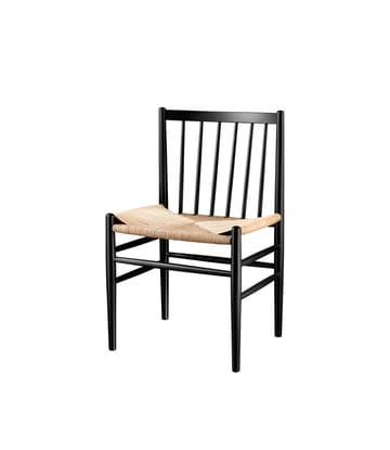 Silla J80 - Beech black painted-nature - FDB Møbler