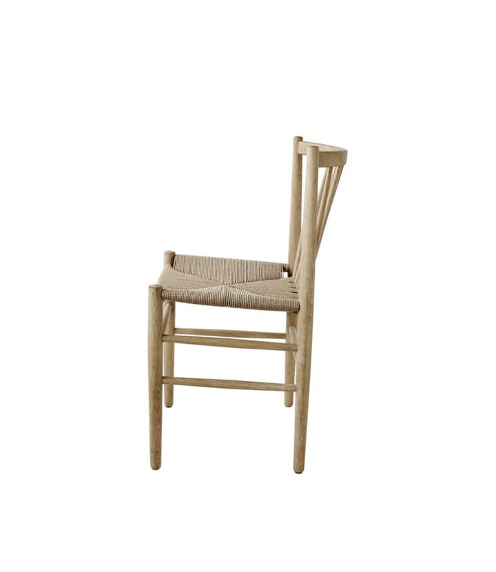 Silla J80, Oak nature lacquered FDB Møbler