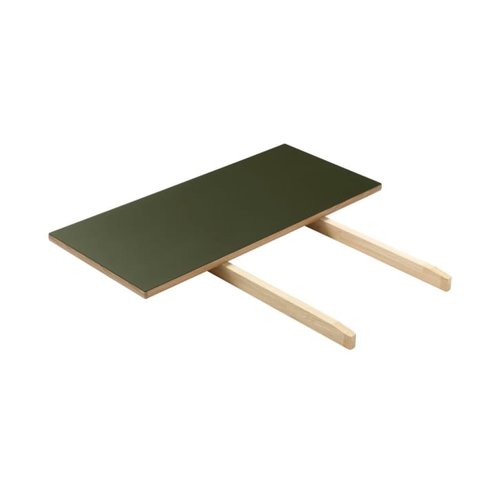 Tablero extensible C41 - 82x37 cm olive green-oak nature lacquered - FDB Møbler