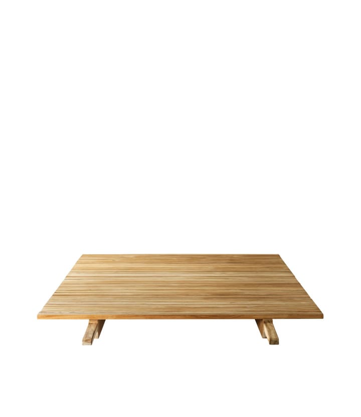 Tablero extensible M4 Sammen Central Plate M2/M3 - 90x185 cm teak non treated - FDB Møbler