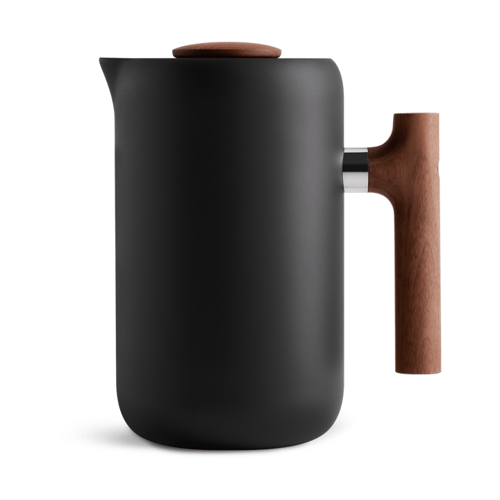 Cafetera de prensa Clara 70,9 cl - Matte black-walnut - Fellow