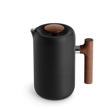 Cafetera de prensa Clara 70,9 cl - Matte black-walnut - Fellow