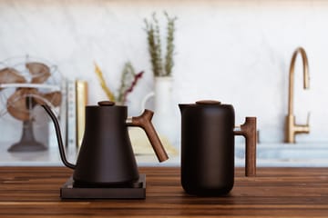 Cafetera de prensa Clara 70,9 cl - Matte black-walnut - Fellow