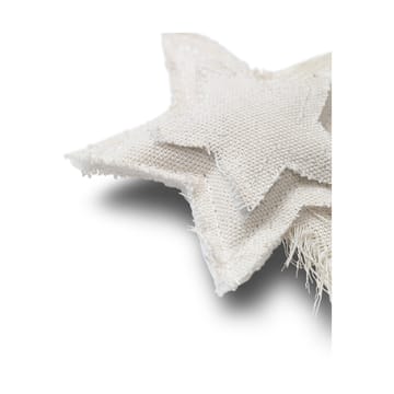 4 Colgantes de árbol de Navidad Vela Star Ornaments - Natural - ferm LIVING