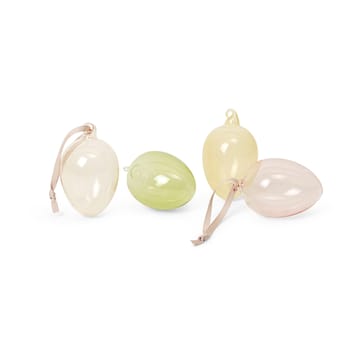 4 Huevos Glass easter - Mixed light - Ferm Living