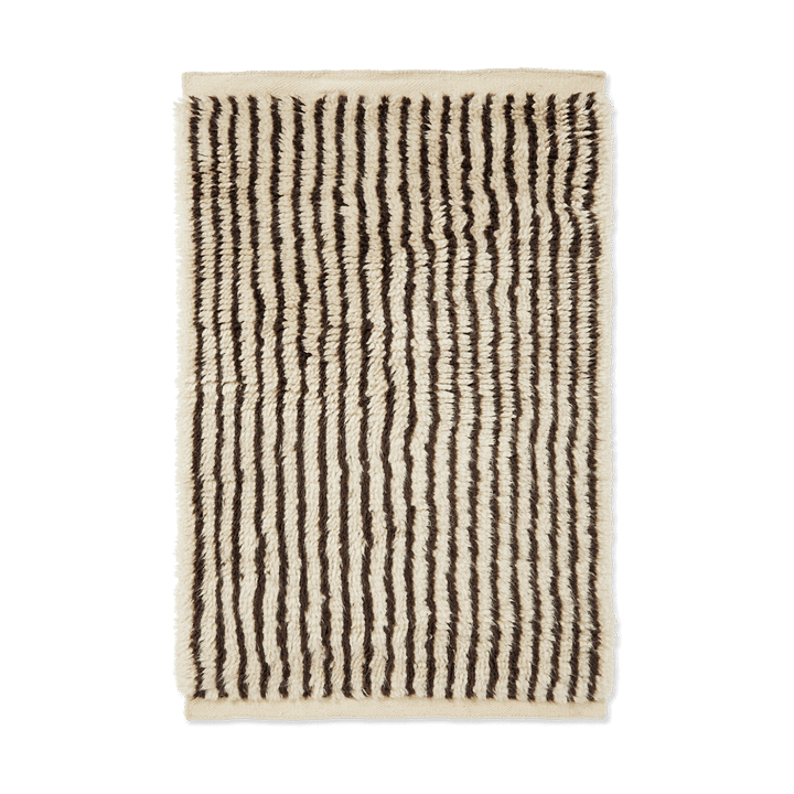 Alfombra Kami - Off white-coffee, 80x120 cm - ferm LIVING