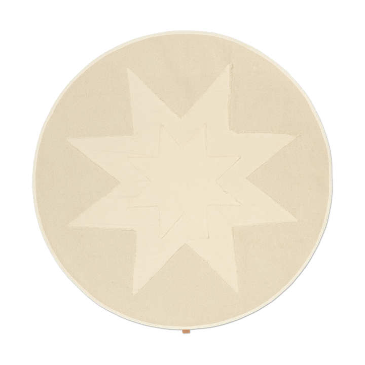 Alfombra para árbol de Navidad Vela Star - Natural - Ferm LIVING