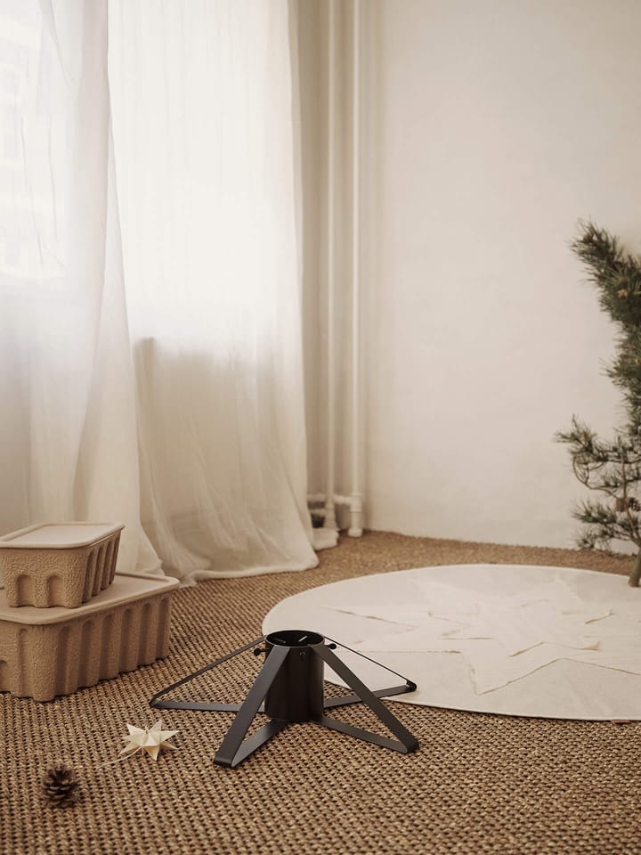 Alfombra para árbol de Navidad Vela Star - Natural - ferm LIVING