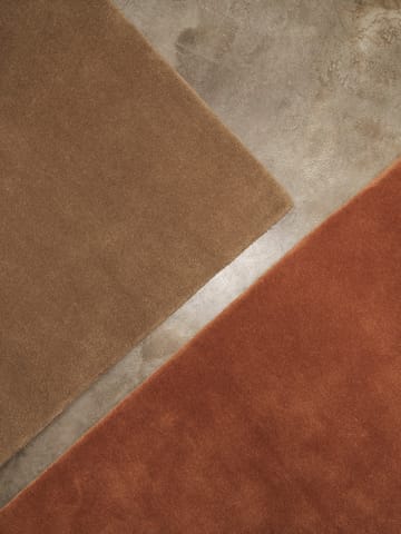 Alfombra tejida Stille - Red brown, 140x200 cm - ferm LIVING