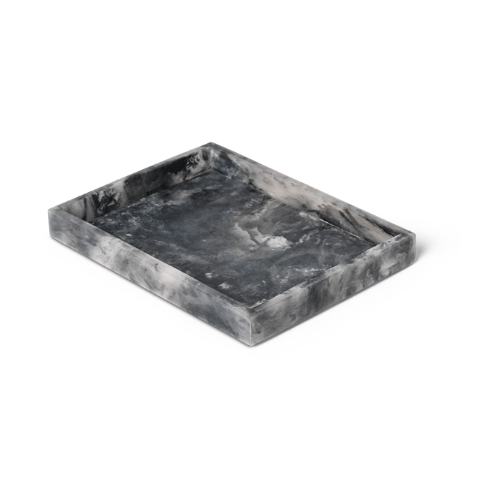 Bandeja decorativa Mist 15x20 cm - Charcoal - Ferm LIVING