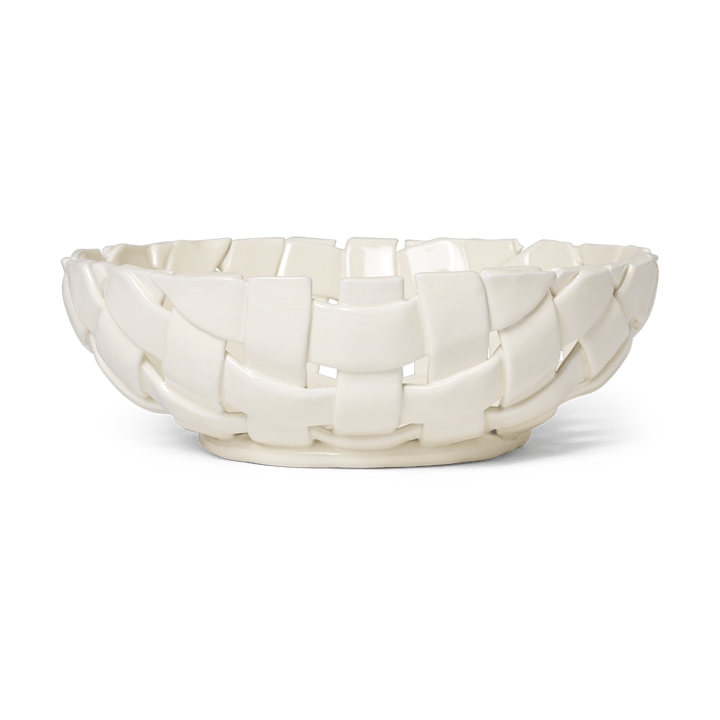 Bol Plait Ø30 cm - Off white - Ferm LIVING