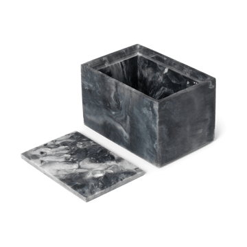 Caja de almacenamiento Mist 10x15 cm - Charcoal - ferm LIVING