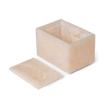 Caja de almacenamiento Mist 10x15 cm - Pearl - ferm LIVING