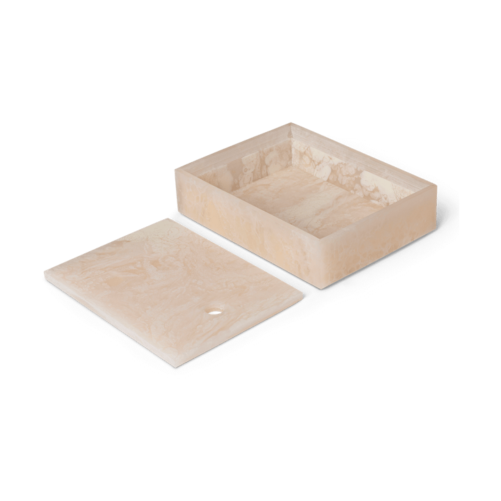 Caja de almacenamiento Mist 15x20 cm - Pearl - ferm LIVING