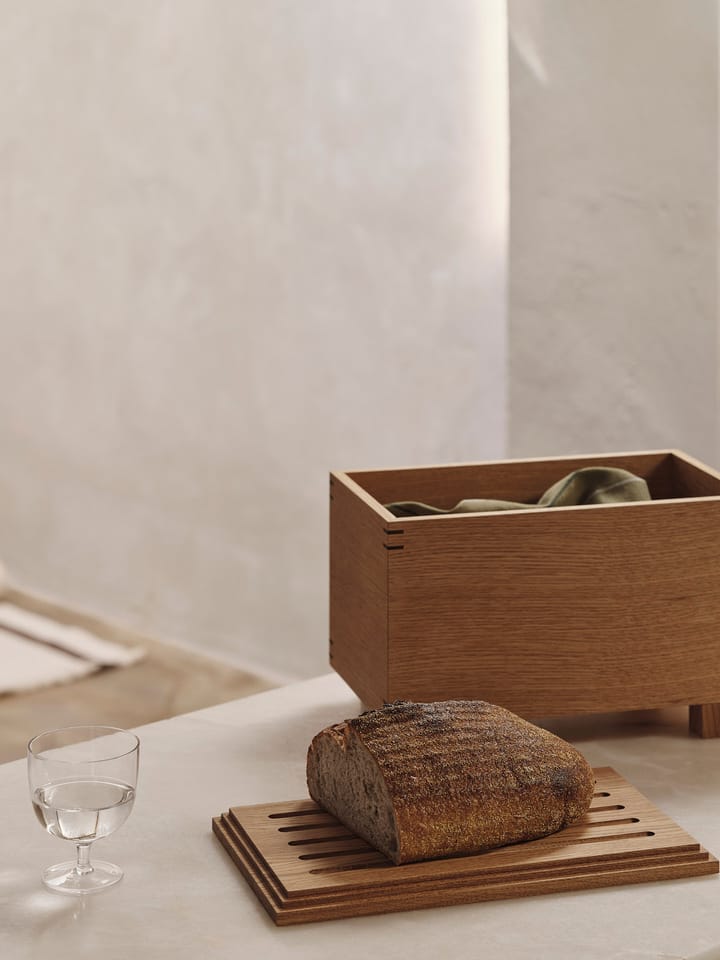 Caja de madera Bon 19x35 cm - Oiled oak - ferm LIVING