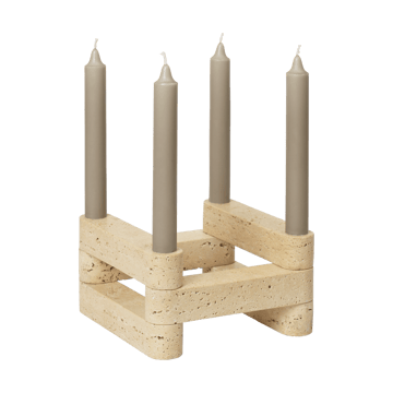 Candelabro Newel modul - Travertine - Ferm Living