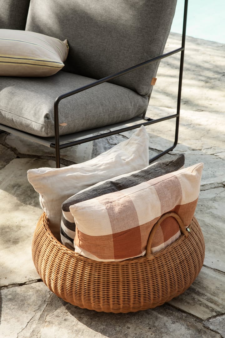 Cesta Braided baja, Natural ferm LIVING