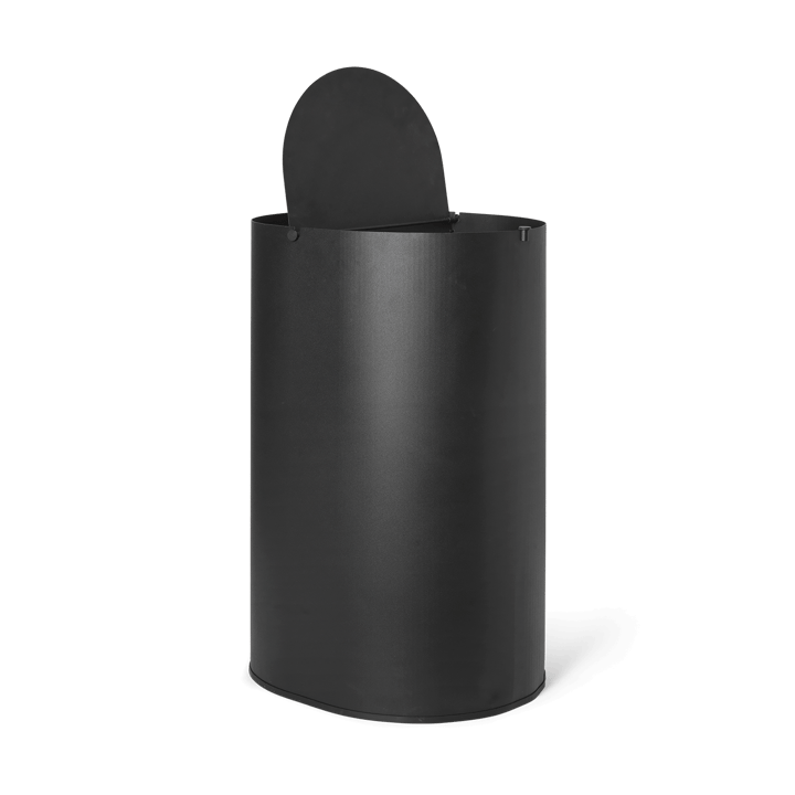 Cubo de basura Enkel large - Black - ferm LIVING