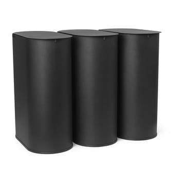 Cubo de basura Enkel medium - Black - ferm LIVING