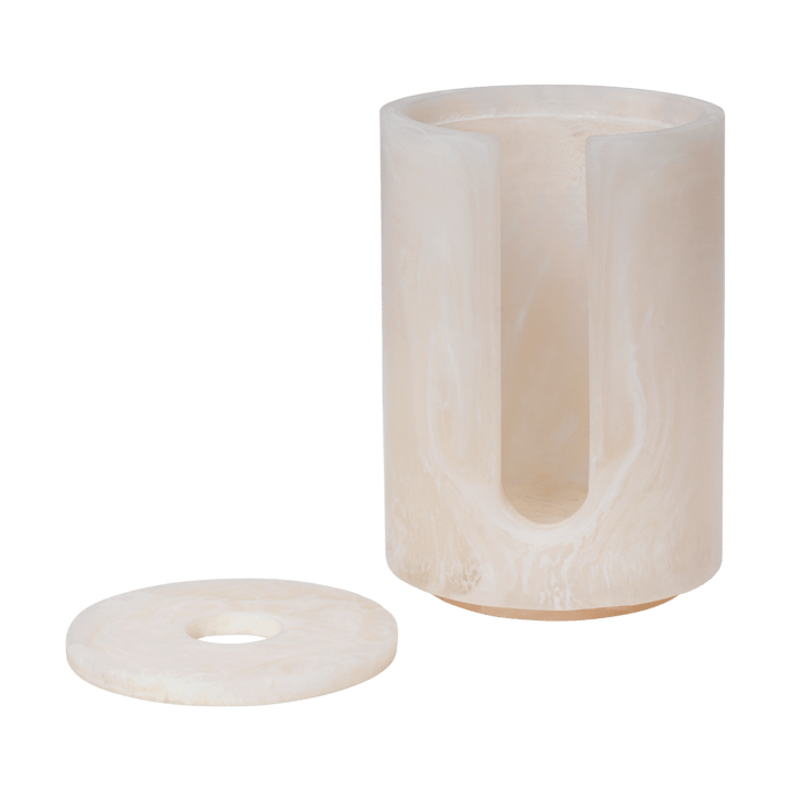 Dispensador para discos de algodón Mist 11,8xØ8 cm, Pearl Ferm Living