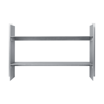 Estante de pared Lager 26x77 cm - Aluminio - Ferm Living