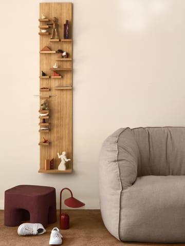 Estantería de pared Parade 140 cm - Oiled oak - ferm LIVING