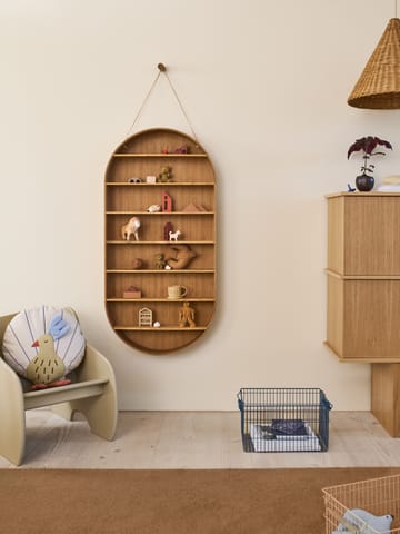 Estantería Oval Dorm - Oiled oak - ferm LIVING