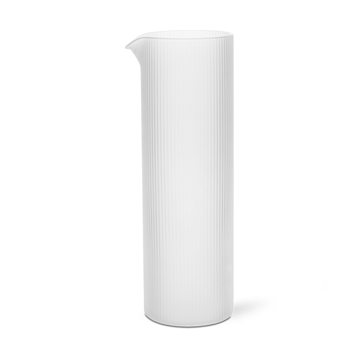 Jarra de agua Ripple 1,12 L - Frosted - ferm LIVING