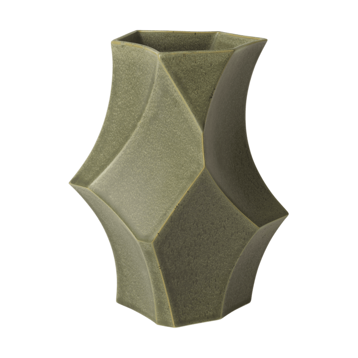 Jarrón Cueva 26 cm - Dark sage - Ferm Living