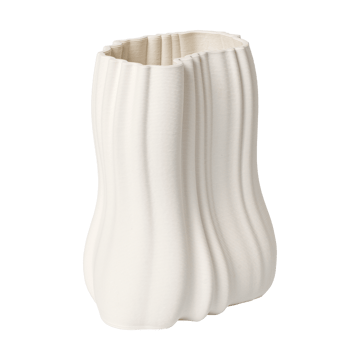 Jarrón Moire 20 cm - Off-white - Ferm Living