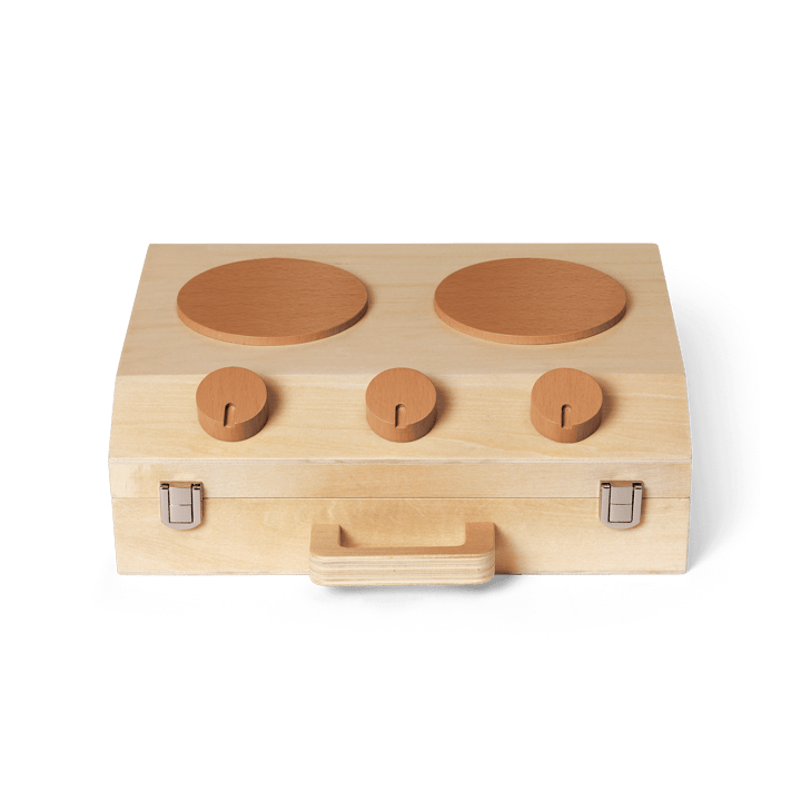 Juego de cocina Toro Suitcase Kitchen para niños - Natural - ferm LIVING