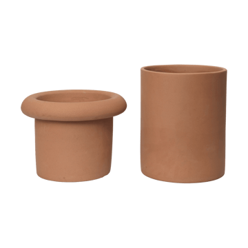 Maceta Rollo Ø31x36 cm - Terracotta - Ferm Living