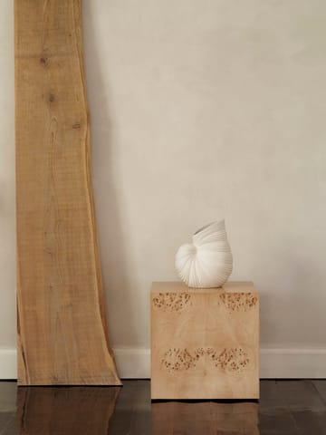 Mesa auxiliar Burl Cube 40x40 cm - Natural - ferm LIVING